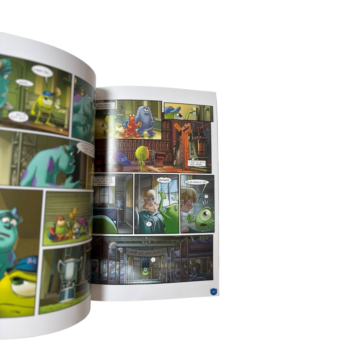 Livre - Monster Inc X Les avions - Disney