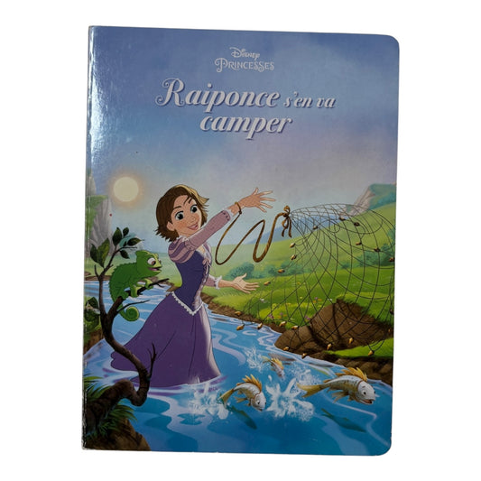 Livre - Raiponce s'en va camper - Disney