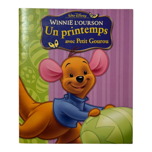 Livre - Un printemps avec petit gourou - WinnieL'ourson