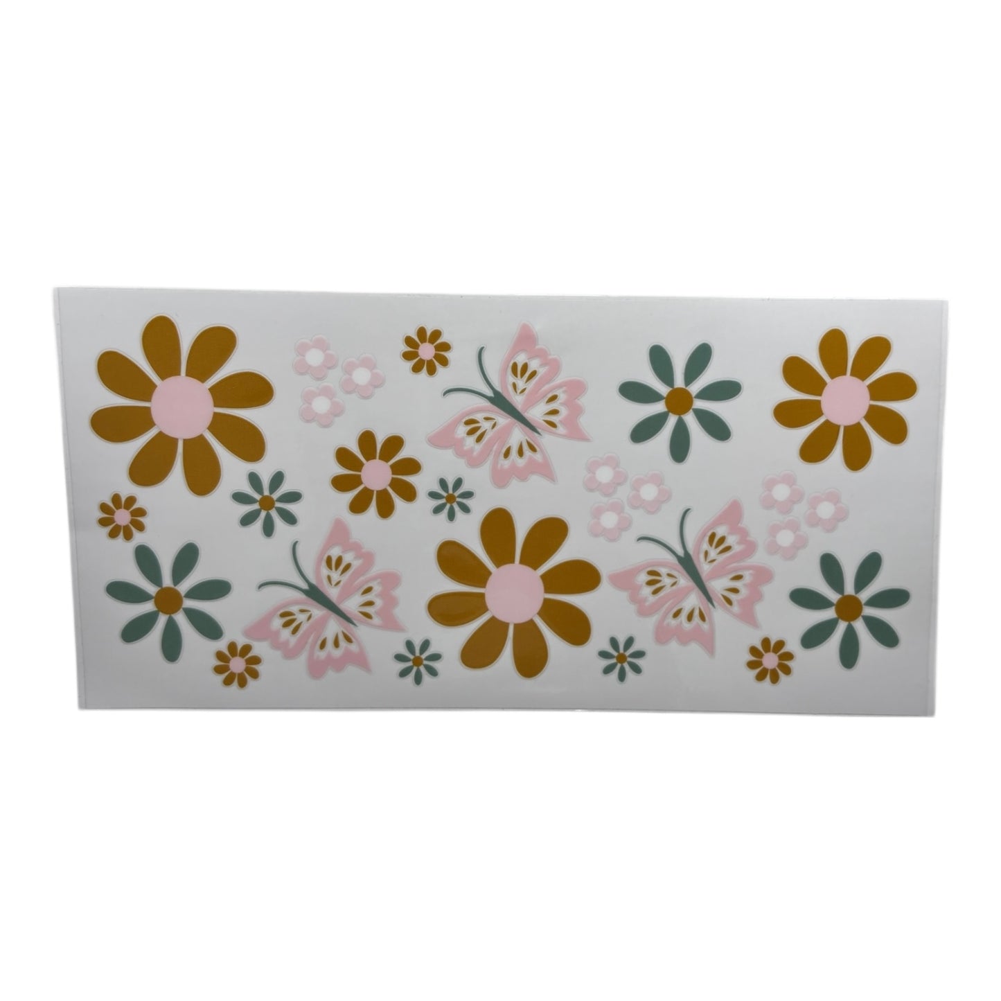 Collant DTF - Papillon-fleurs - MoonlyAquarius