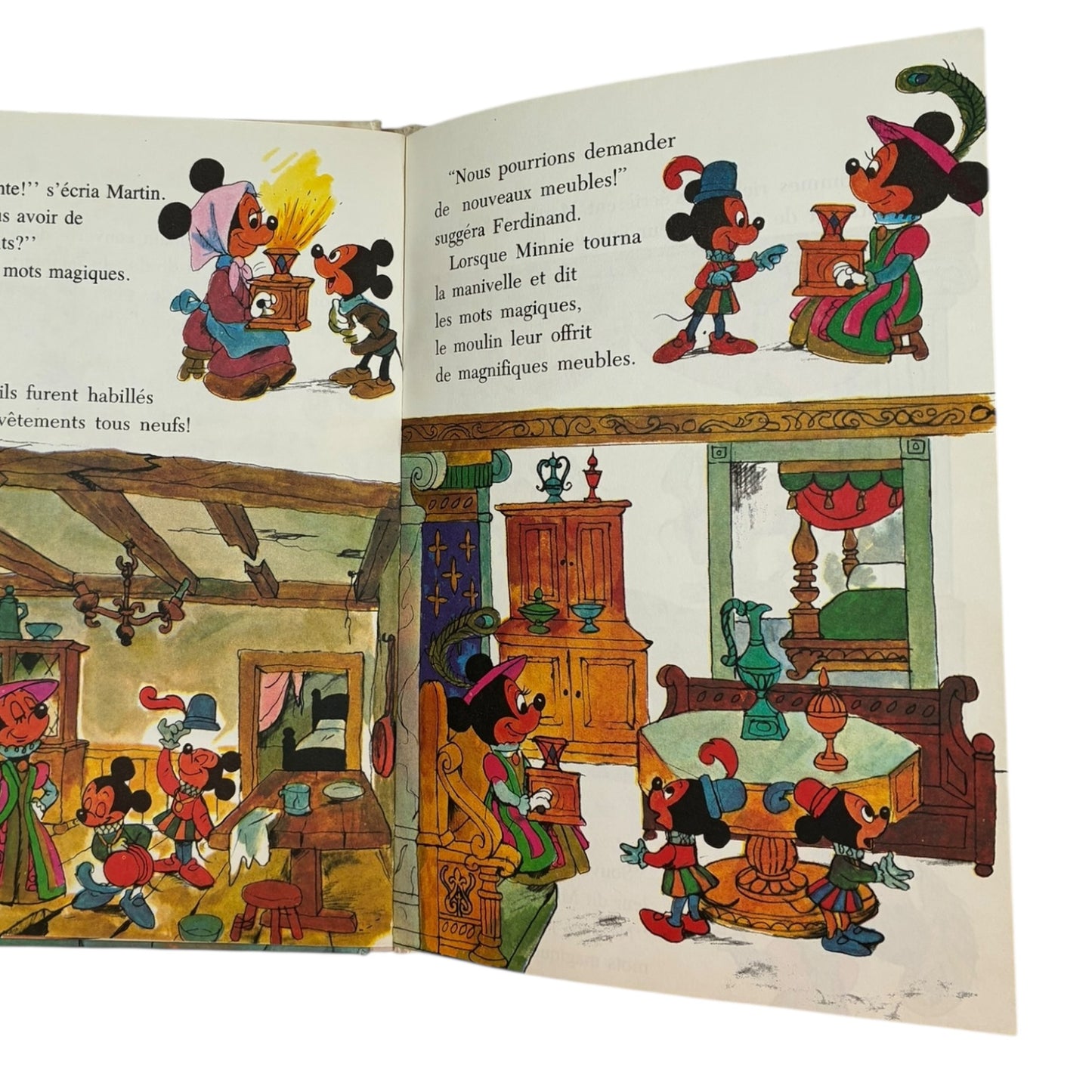 Livre - Le moulin magique - Disney *1978