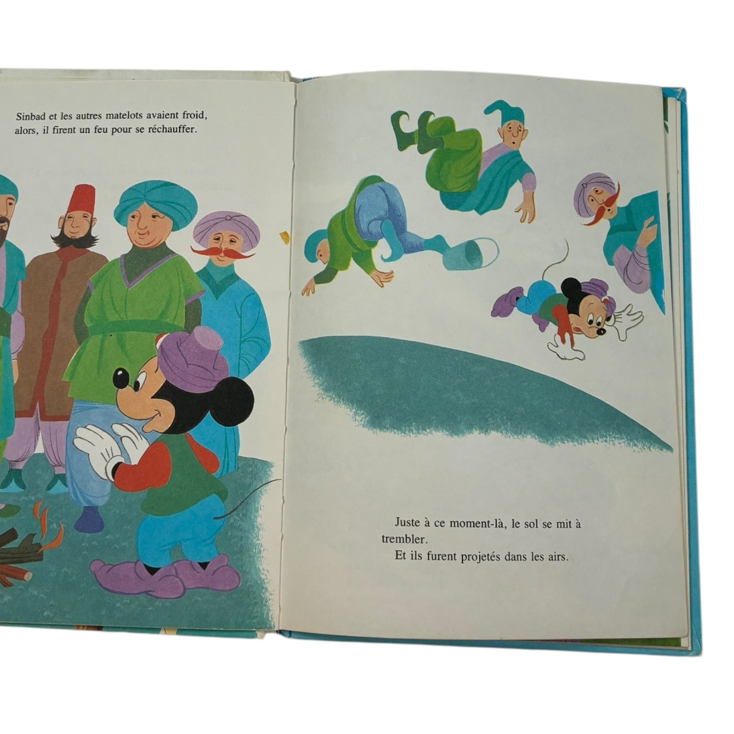 Livre - Sinbad Le marin - Disney *1980