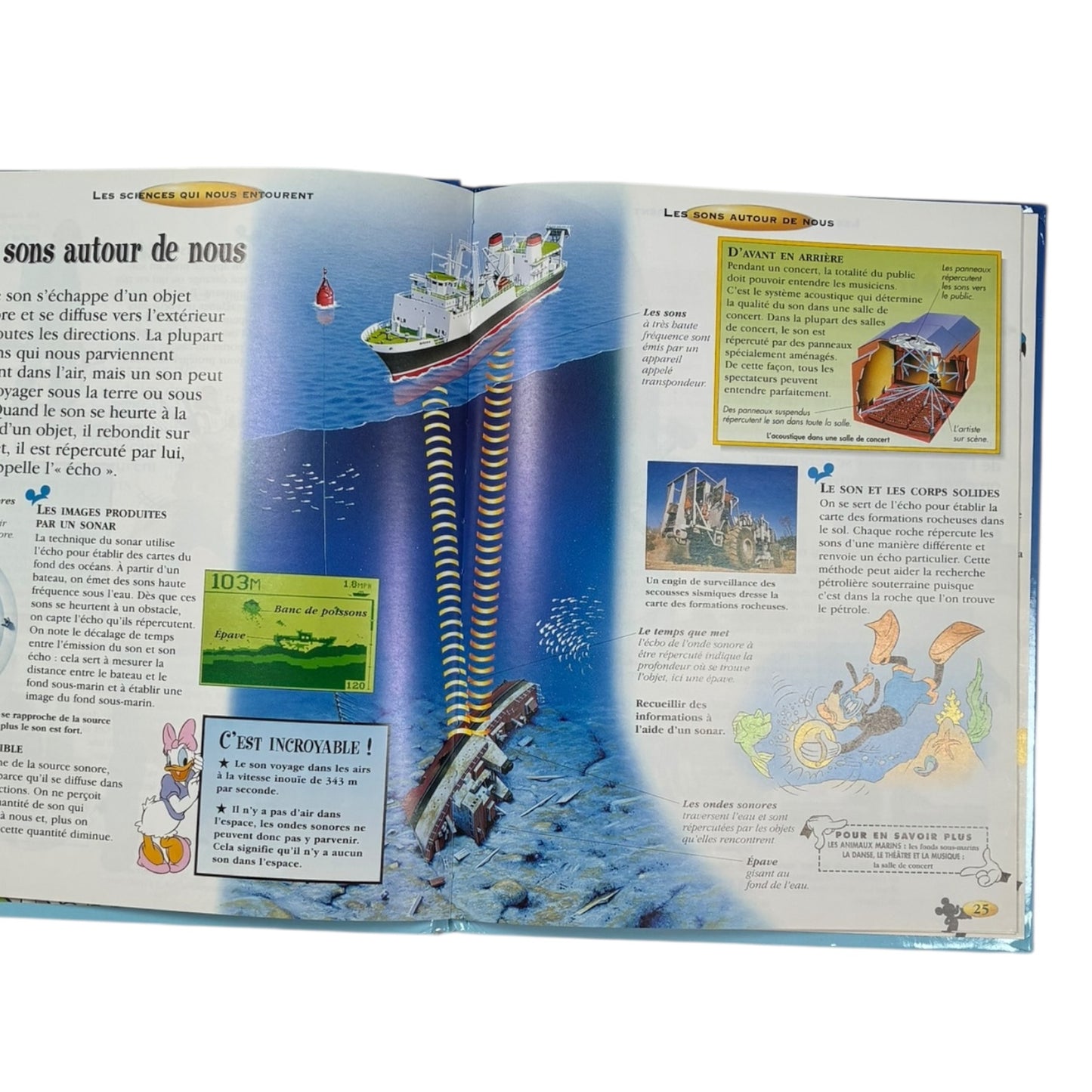 Livre - La science - Disney