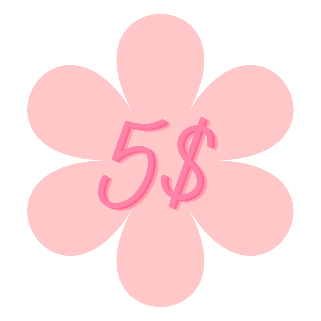 Promo sur les items à 5$ et plus