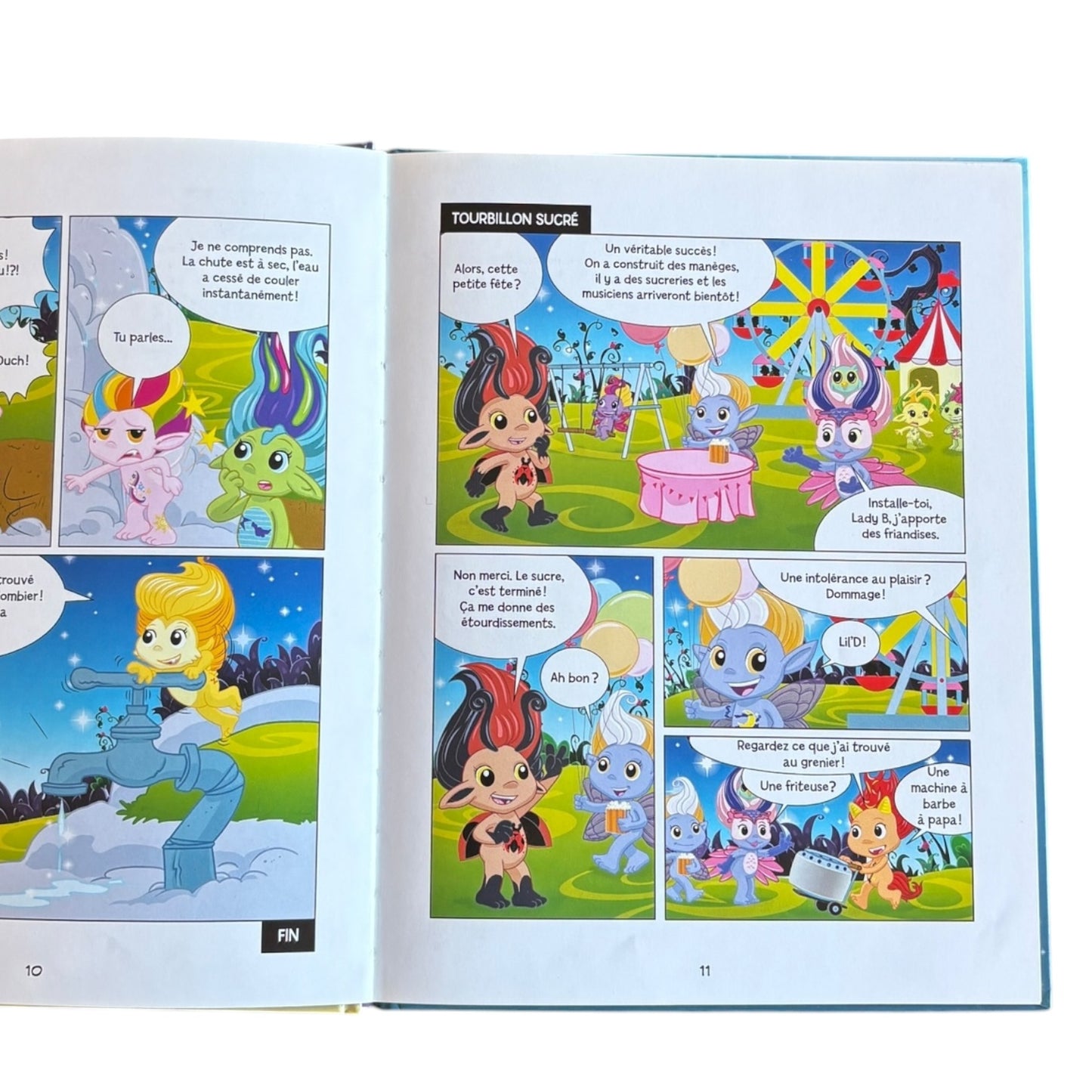 Livre - Pirouettes et Magie - TheZelfs (BD)