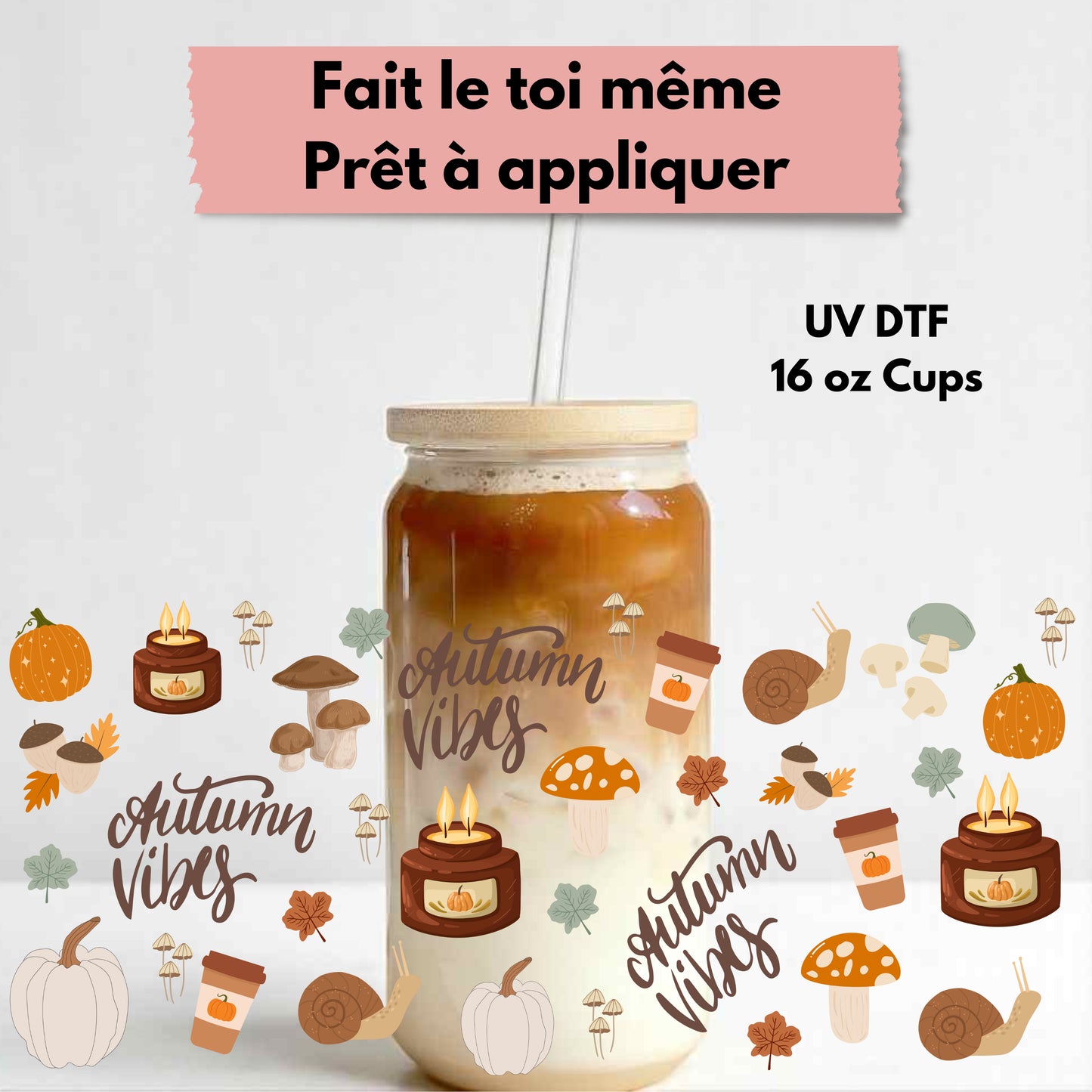 Collant DTF - Automne - MoonlyAquarius