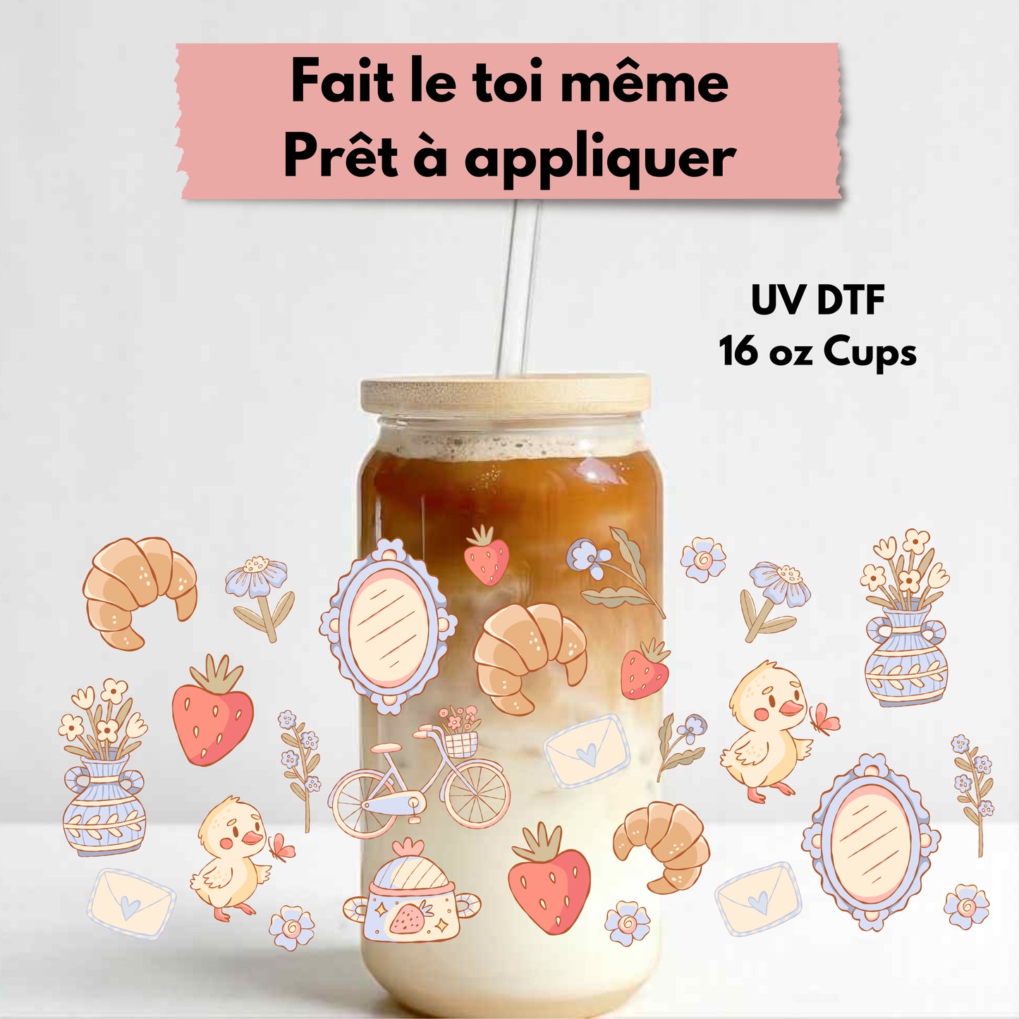 Collant DTF -  CroissantVintage - MoonlyAquarius