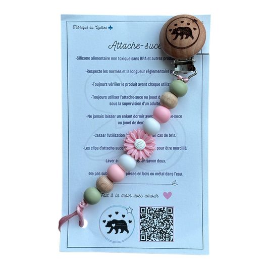 Attache-suce - Fleur - MamanOurse *Neuf