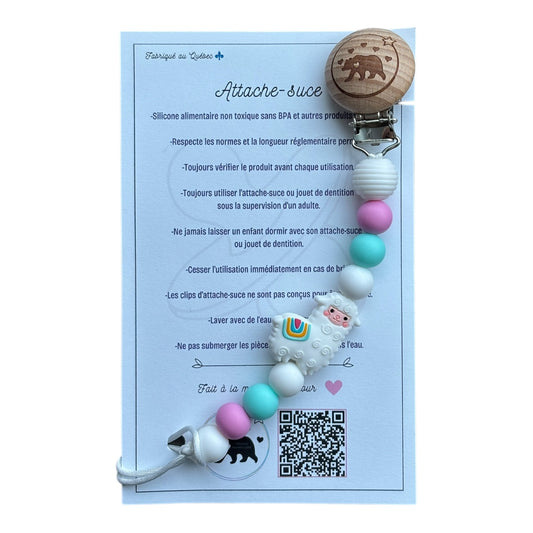 Attache-suce - Lama - MamanOurse *Neuf