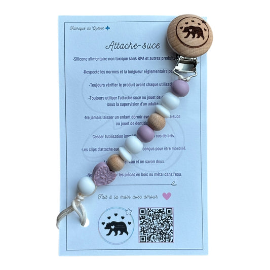 Attache-suce - Coeur - MamanOurse *Neuf