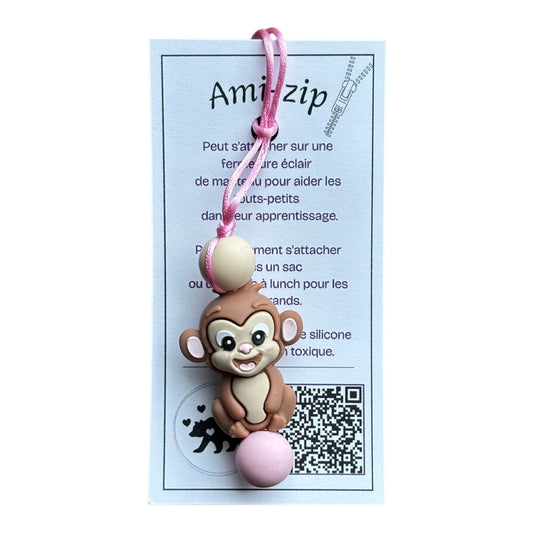 Ami-zip - Singe - MamanOurse *Neuf