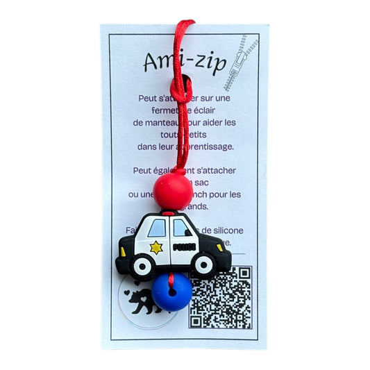Ami-zip - Auto de police - MamanOurse *Neuf