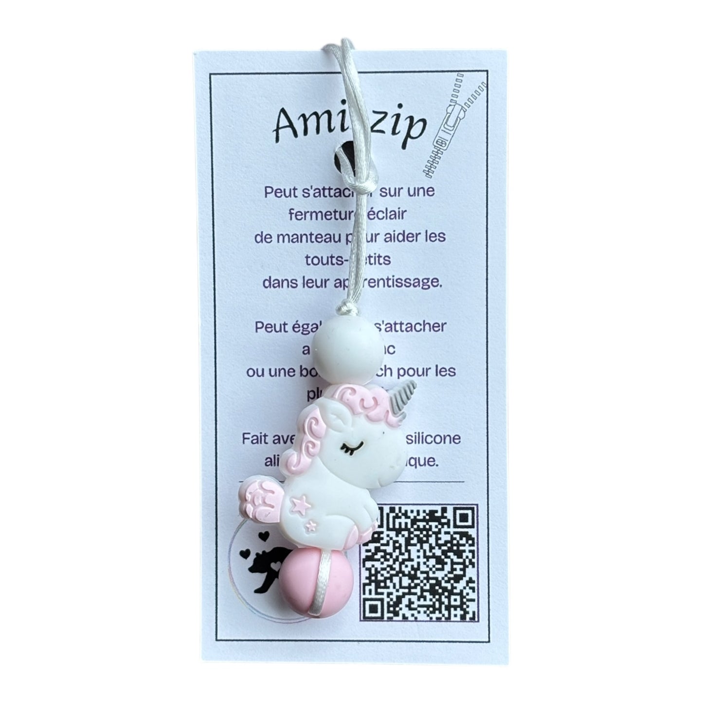 Ami-zip - Licorne - MamanOurse *Neuf