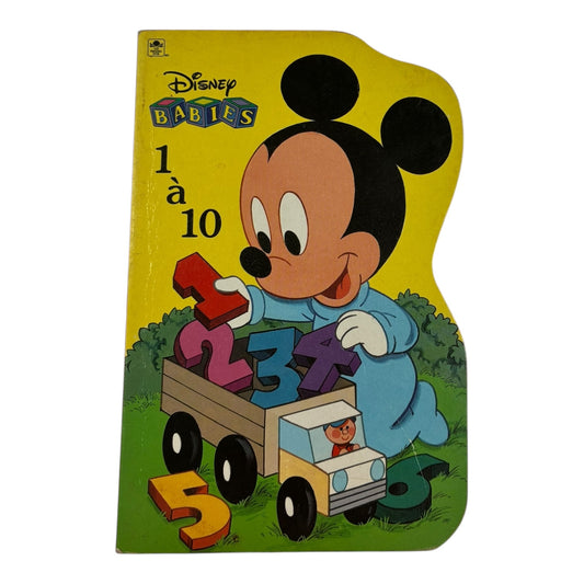 Livre - 1 à 10 - Disney