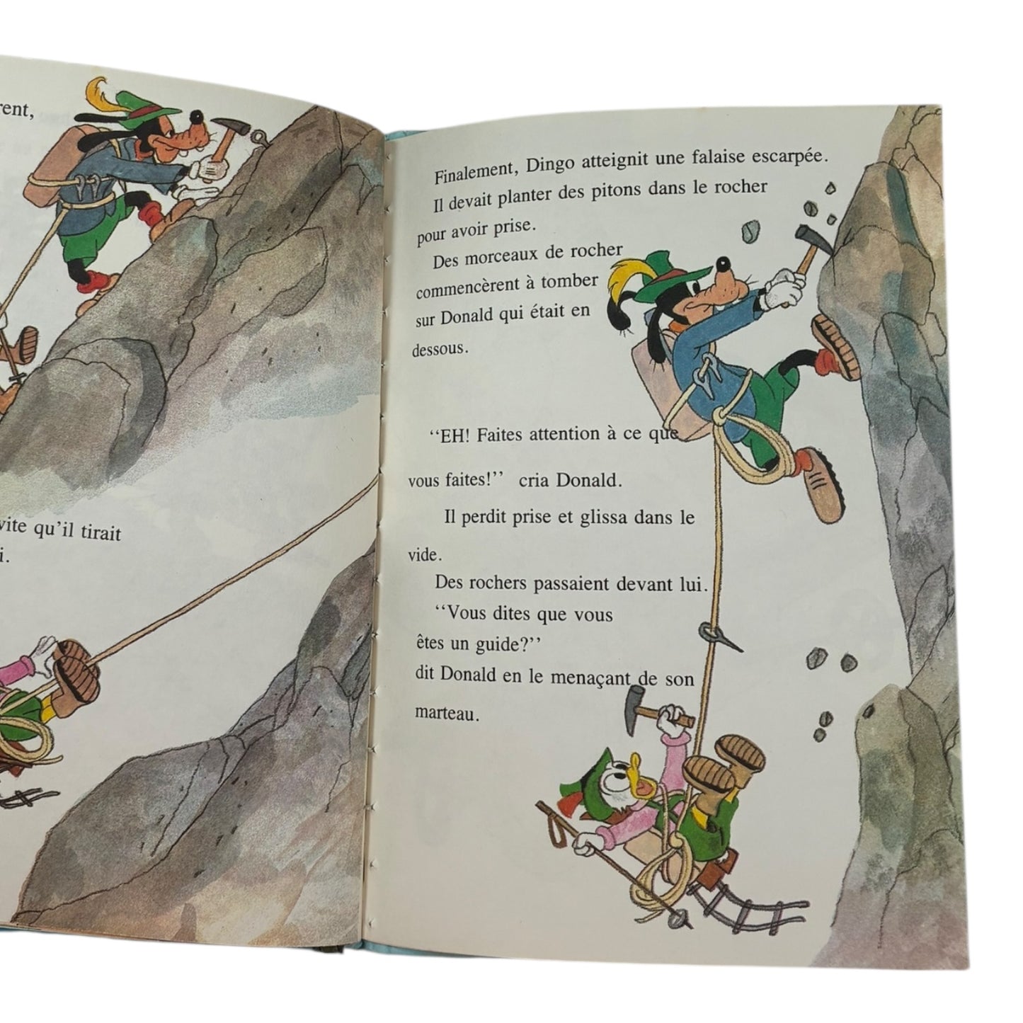 Livre - Donald le canard : Alpiniste - Disney *1978 *Aimé