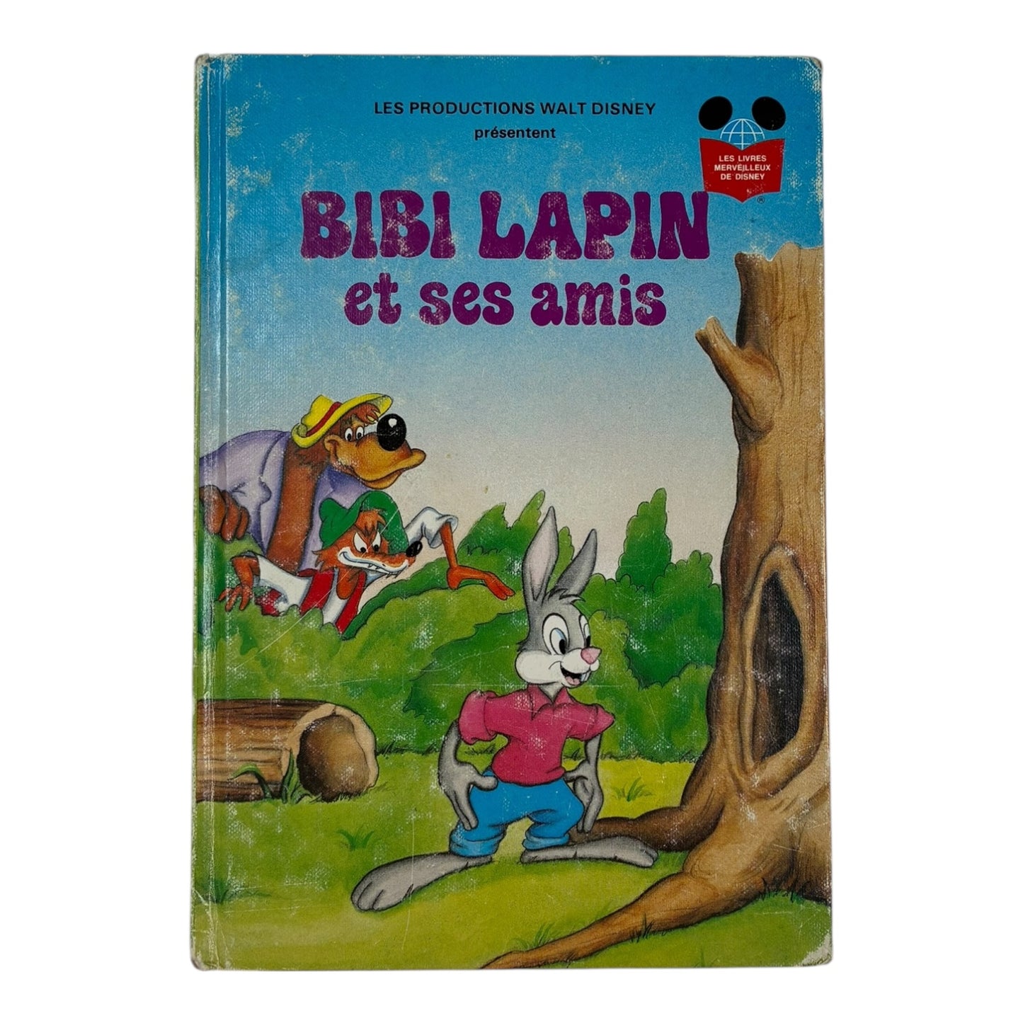 Livre - Bibi lapin et ses amis - Disney *1988