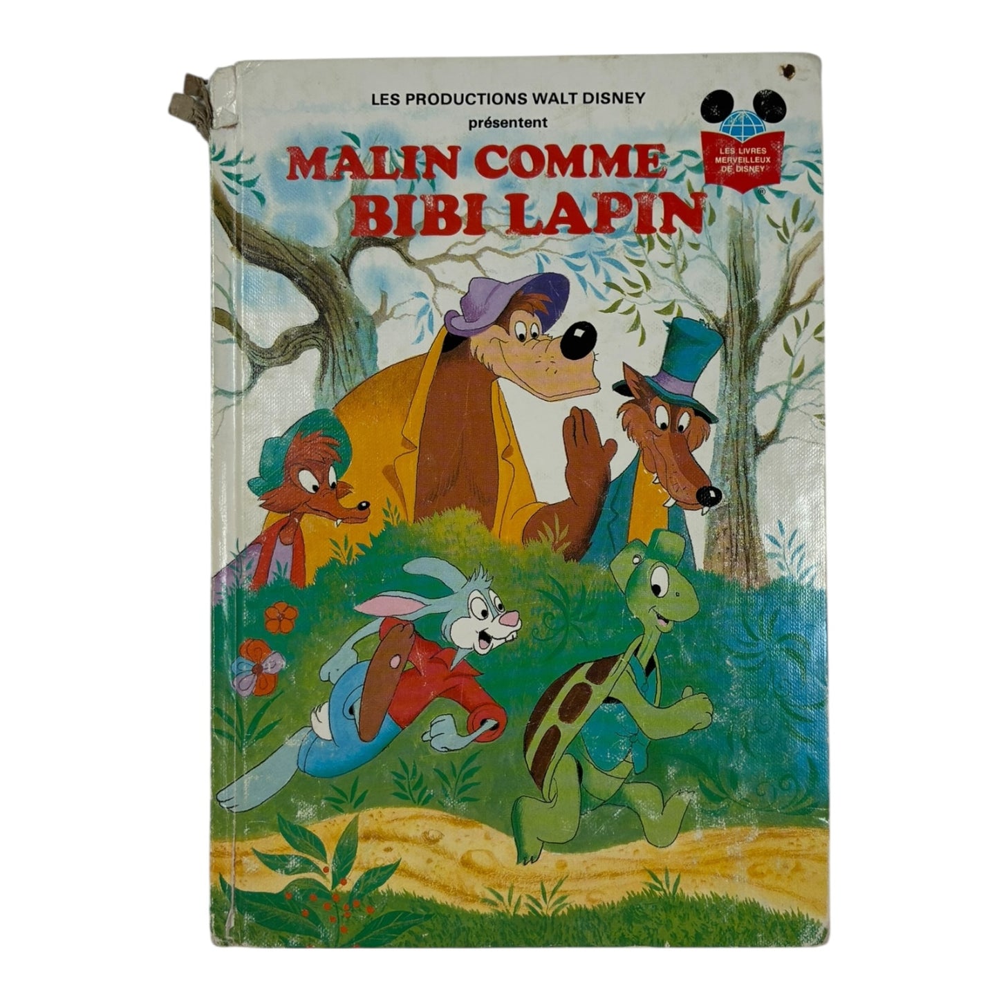Livre - Malin comme Bibi le lapin - Disney *1988 *Aimé