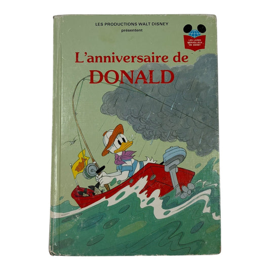 Livre - L'aniversaire de Donald - Disney *1988
