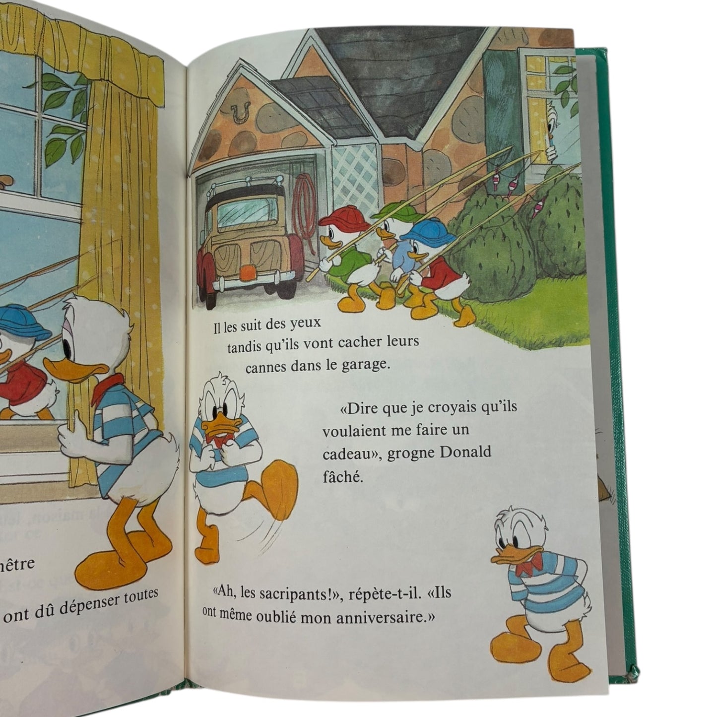 Livre - L'aniversaire de Donald - Disney *1988