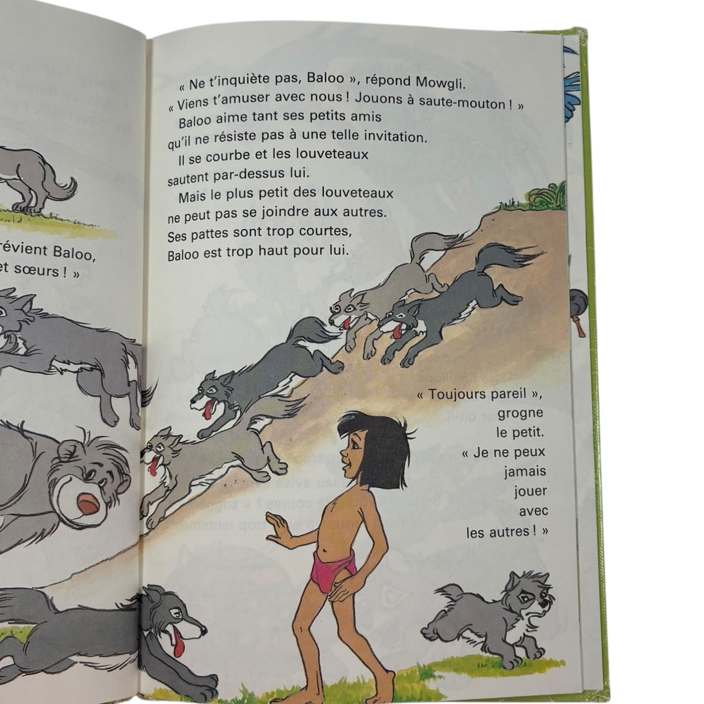 Livre - Le louveteau disparu - Disney *1987