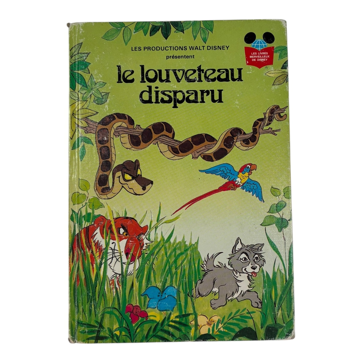 Livre - Le louveteau disparu - Disney *1987