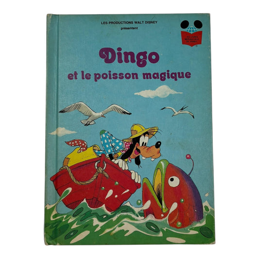 Livre - Dingo et le poisson magique - Disney *1978