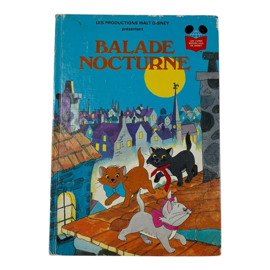 Livre - Balade nocturne - Disney *1988