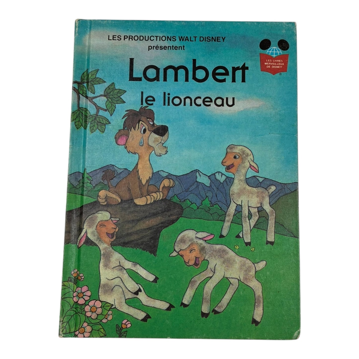Livre - Lambert le lionceau - Disney *1978