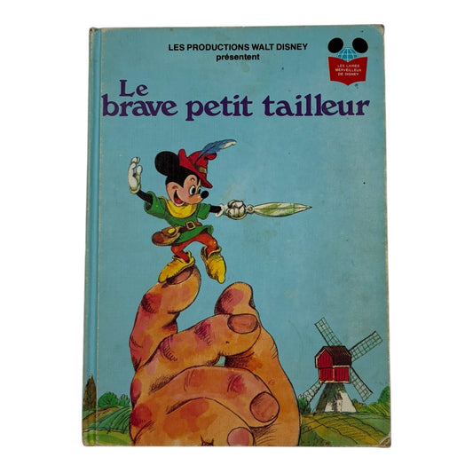 Livre - Le brave petit tailleur - Disney *1978