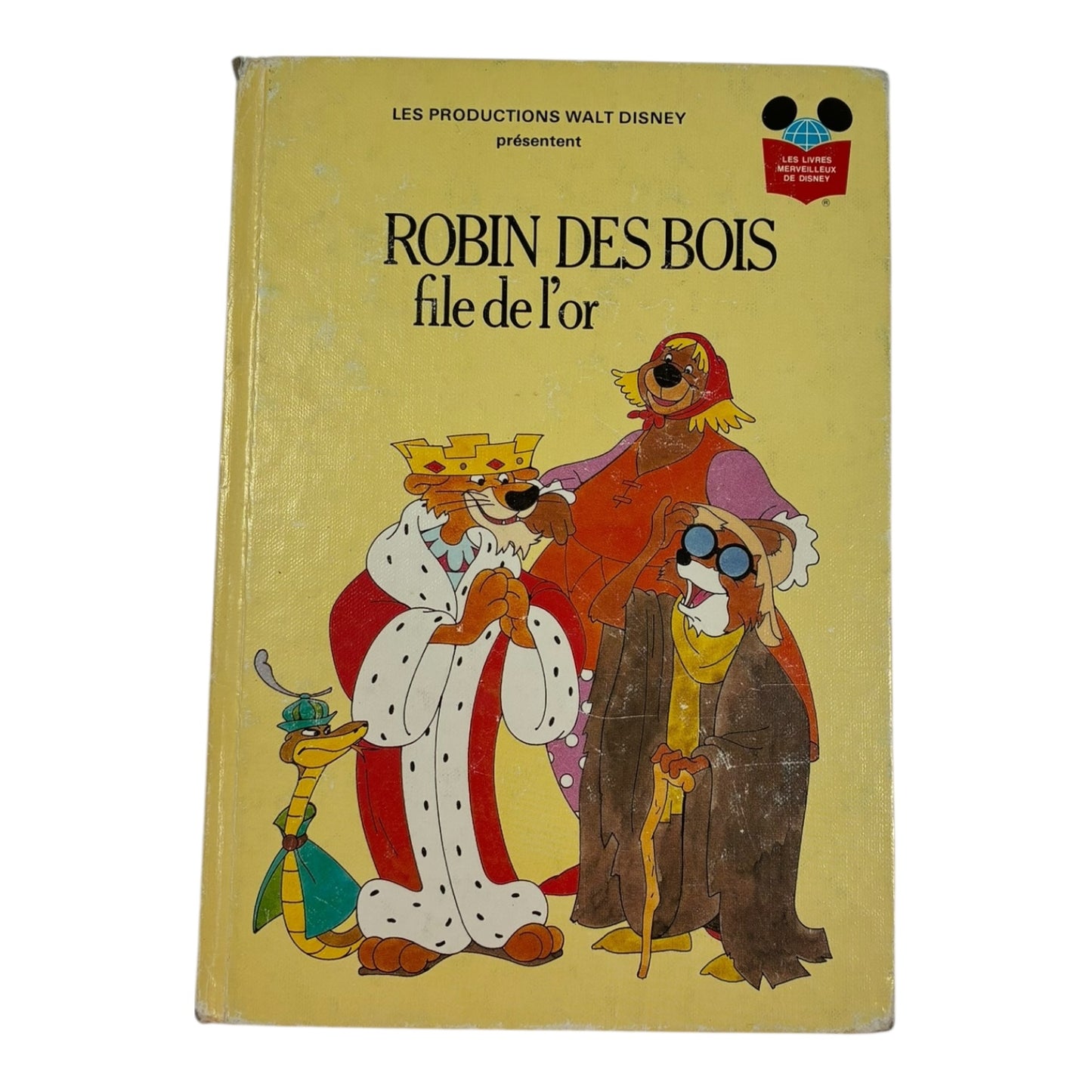 Livre - Robin des bois - Disney  *1987